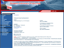 Tablet Screenshot of bip.pzdw.pl